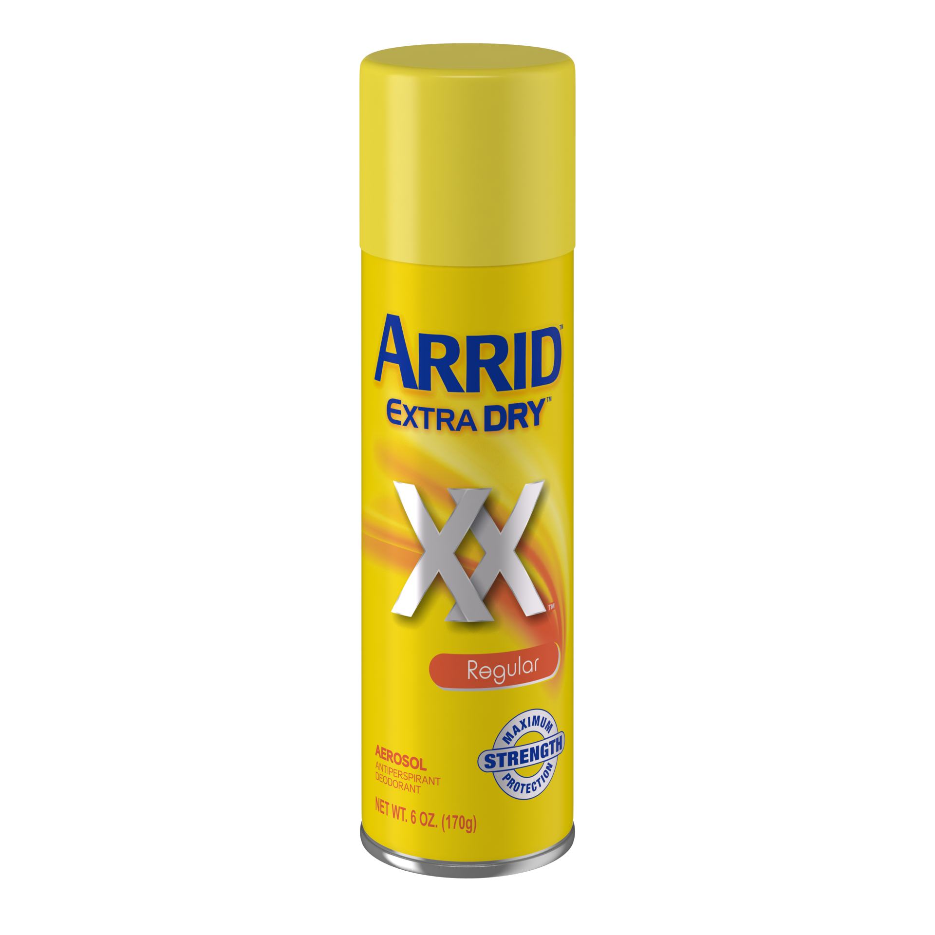 slide 1 of 4, Arrid XX Extra Dry Aerosol Antiperspirant Deodorant, Regular,6 oz., 1 ct