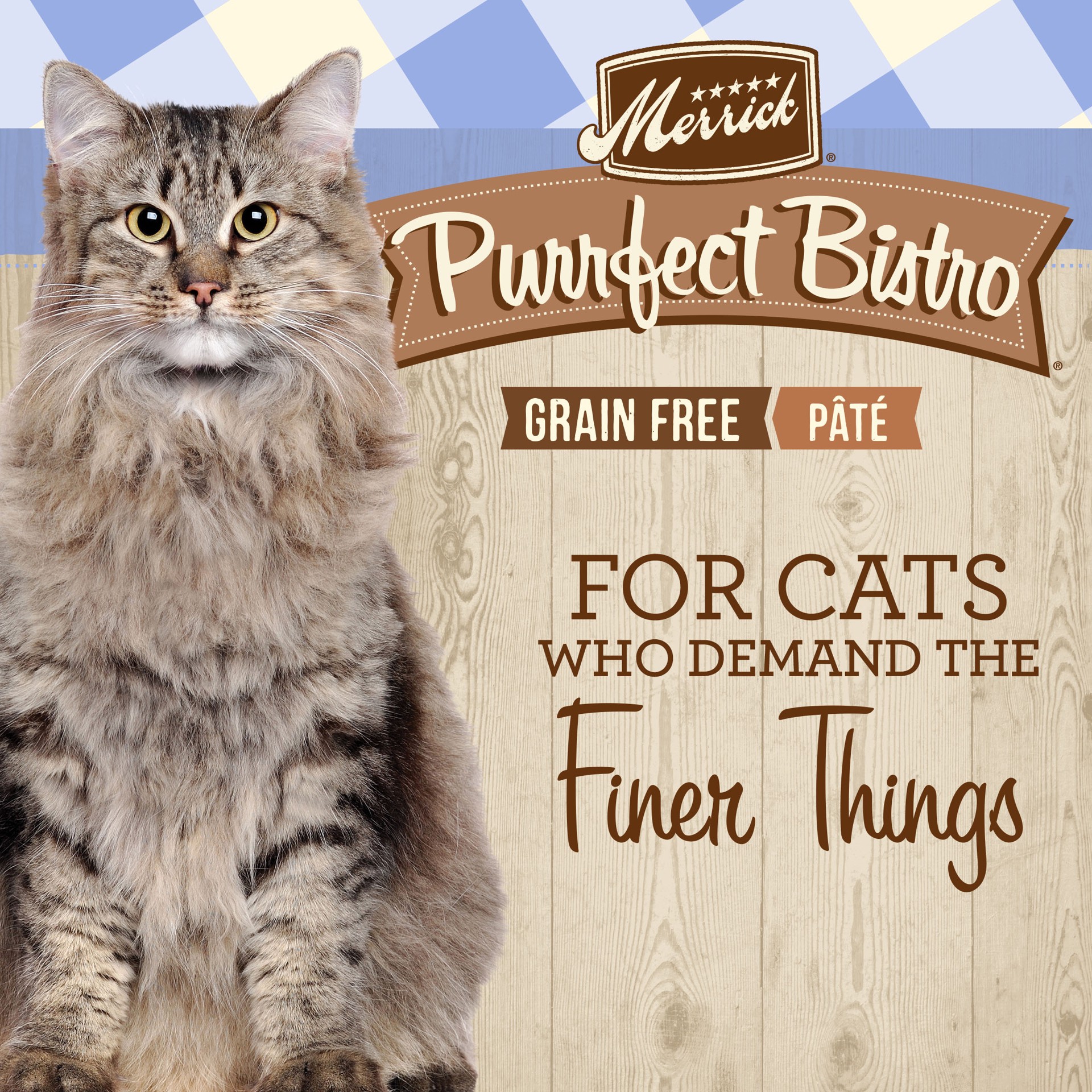 slide 3 of 7, Merrick Purrfect Bistro Grain Free Wet Cat Food Tuna Recipe Pate - 3 oz Can, 3 oz