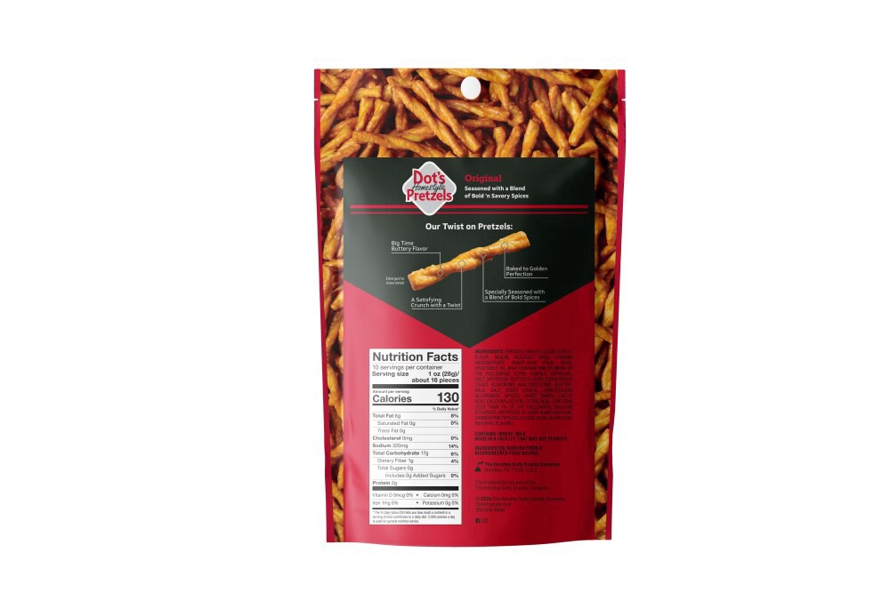slide 3 of 3, Dots Pretzels Original Pretzels, 9.5 oz