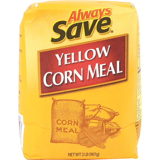 slide 1 of 1, Always Save Cornmeal Yellow, 2 lb