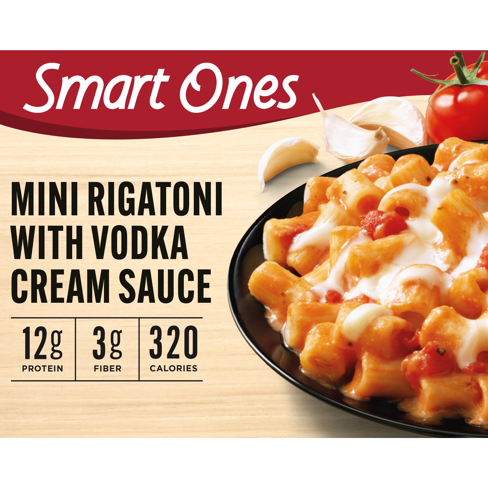 slide 1 of 9, Smart Ones Mini Rigatoni with Tomato Vodka Cream Sauce Frozen Meal, 9 oz Box, 9 oz