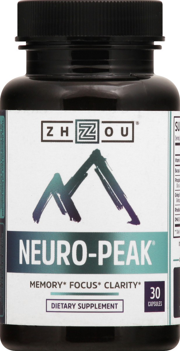 slide 1 of 7, Zhou Neuro Peak - 30 ct, 30 ct