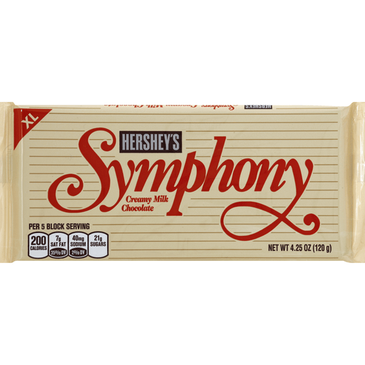 slide 3 of 3, SYMPHONY Extra Large Milk Chocolate Bar, 4.25 oz