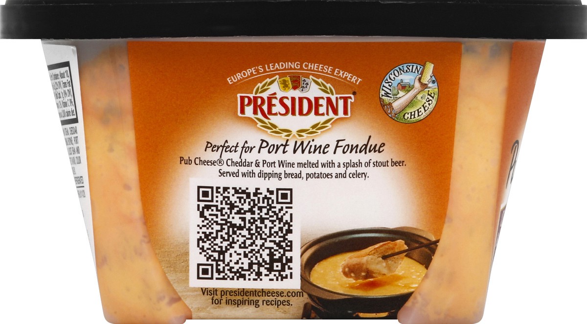 slide 4 of 8, Président Pub Cheese Cheese 8 oz, 8 oz