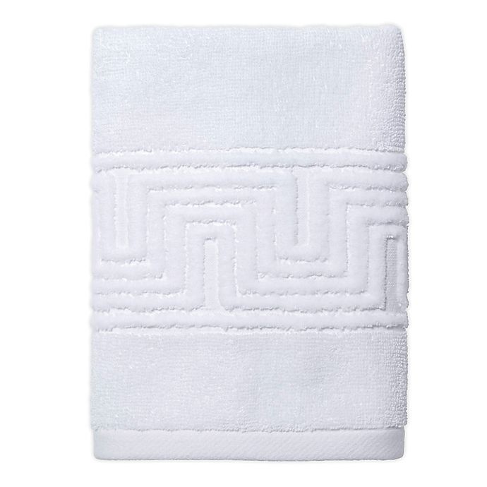 slide 1 of 1, Now House by Jonathan Adler Gramercy Hand Towel - White, 1 ct