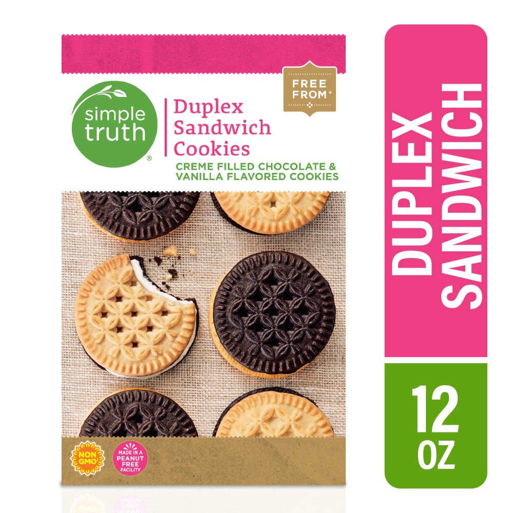 slide 1 of 5, Simple Truth Cookies 12 oz, 12 oz