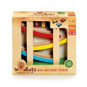 slide 1 of 1, Woodlets Zig Zag Race Track, 1 ct