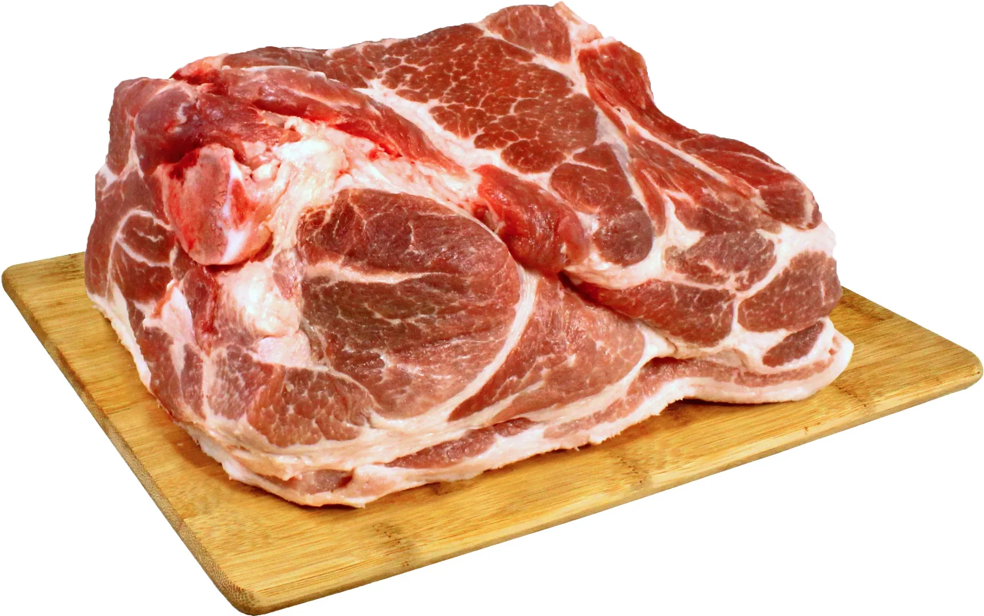 slide 1 of 1, Natural Pork Shoulder Roast Bone In, per lb