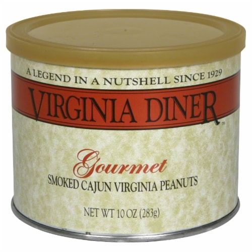 slide 1 of 1, Virginia Diner Smoked Cajun Virginia Peanuts, 10 oz