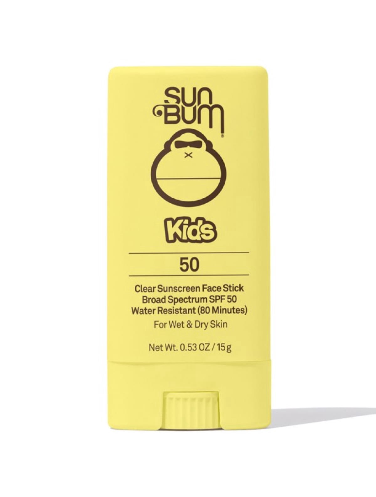 slide 1 of 5, Sun Bum Kids Broad Spectrum SPF 50 Clear Sunscreen Face Stick 0.53 oz, 0.53 oz
