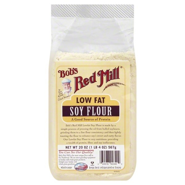 slide 1 of 5, Bob's Red Mill Soy Flour 20 oz, 20 oz