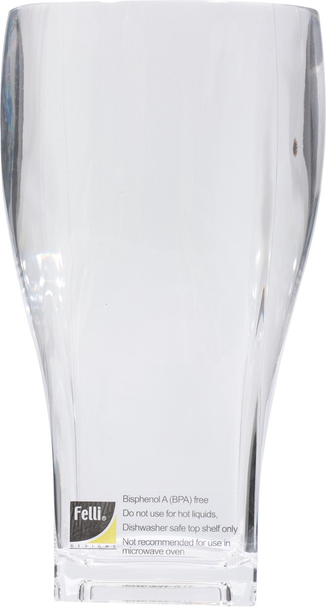 slide 8 of 12, Felli Highball Tumbler Fanta Clear 20 Oz, 
