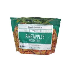 Made With Fruit Pineapple Org 10 Oz