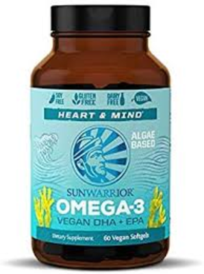 slide 1 of 1, Sunwarrior Omega 3, 60 ct