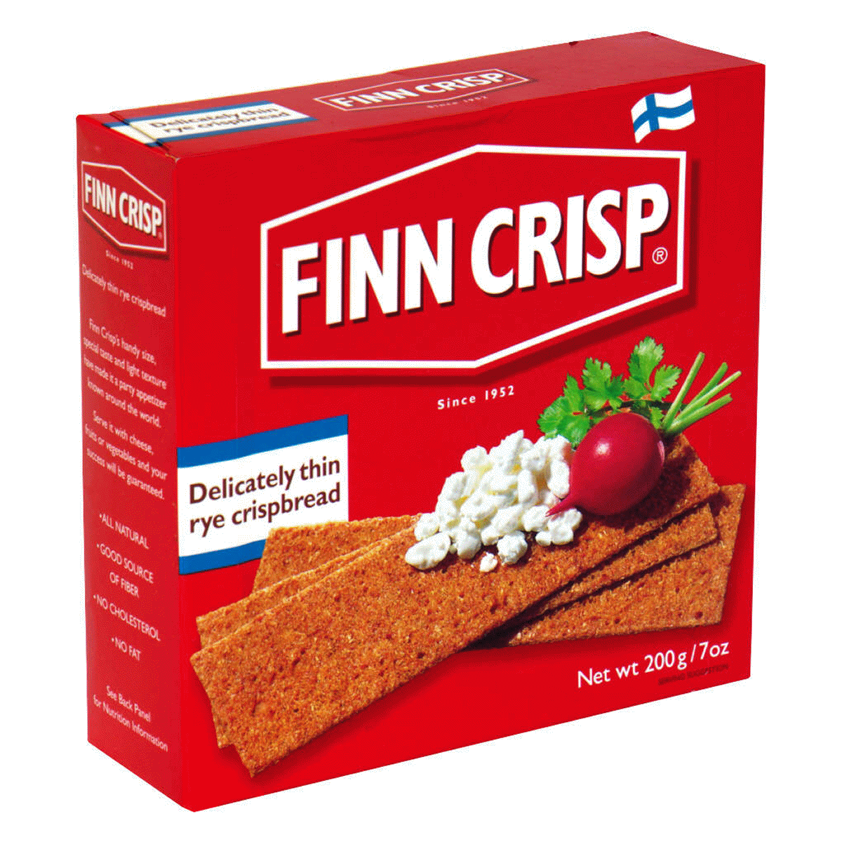 slide 1 of 1, Finn Crisp Dark Bread Wafers, 7 oz