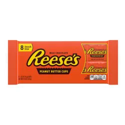 Reese's Peanut Butter Candy, Milk Chocolate, Snack Size