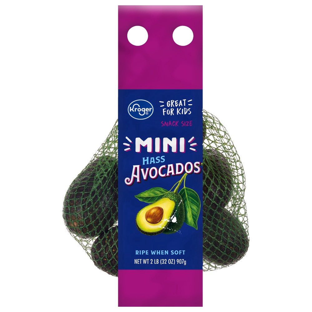 slide 1 of 2, Kroger Mini Avocados, 32 oz