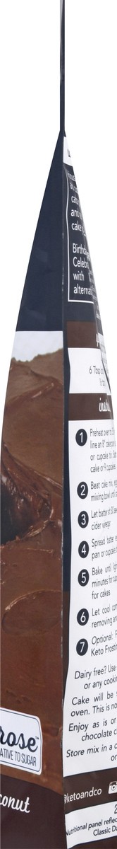 slide 10 of 13, Keto and Co Chocolate Keto Cake Mix 9.1 oz, 9.1 oz