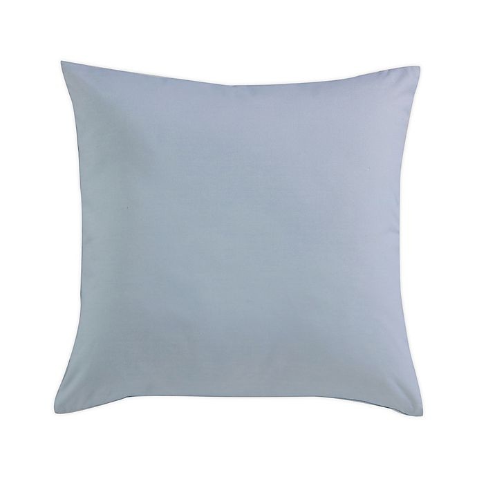 slide 1 of 2, Morgan Home Solid Square Throw Pillow Covers - Navy, 1 ct