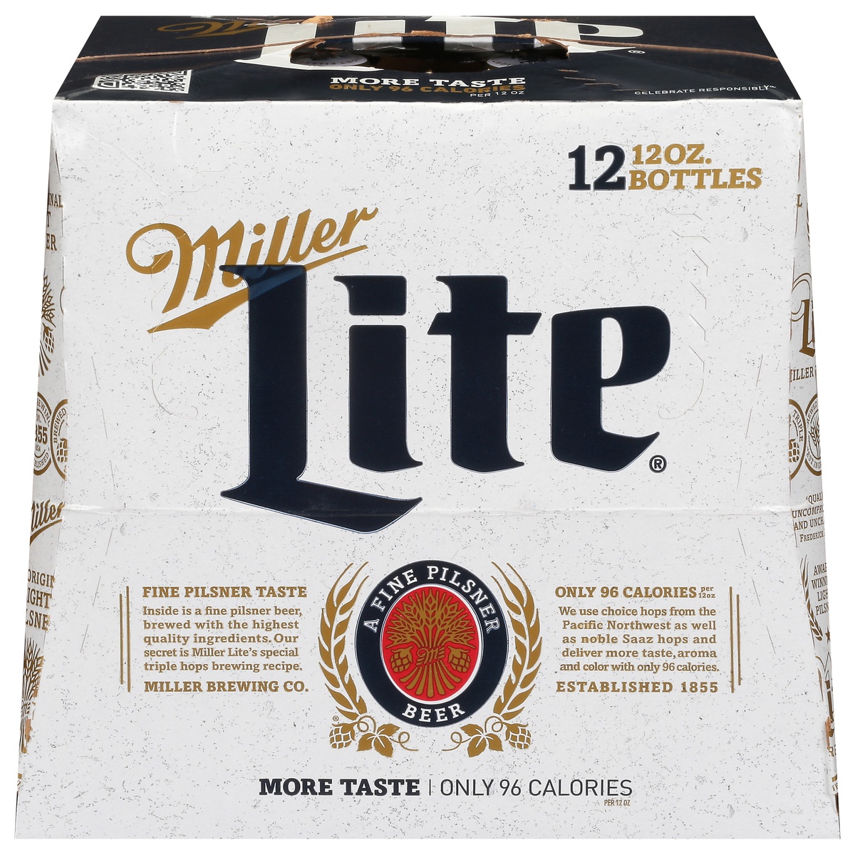 slide 1 of 6, Miller Lite, 12 ct; 12 oz