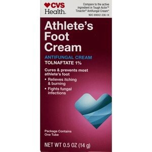 slide 1 of 1, Cvs Health Athlete's Foot Antifungal Cream, 0.5 Oz, 1 ct