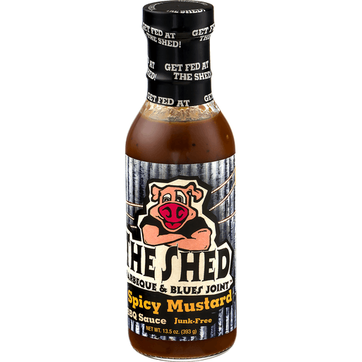 slide 4 of 6, The Shed Bbq Spicy Mustard Sauce Bbq, 1 ct