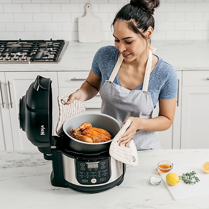 slide 4 of 10, Ninja Foodi Pro Pressure Cooker + Air Fryer, 1 ct