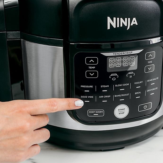 slide 6 of 10, Ninja Foodi Pro Pressure Cooker + Air Fryer, 1 ct