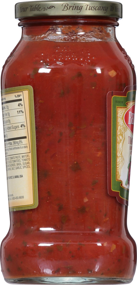 slide 6 of 14, Bertolli Tomato & Basil Pasta Sauce, 24 oz