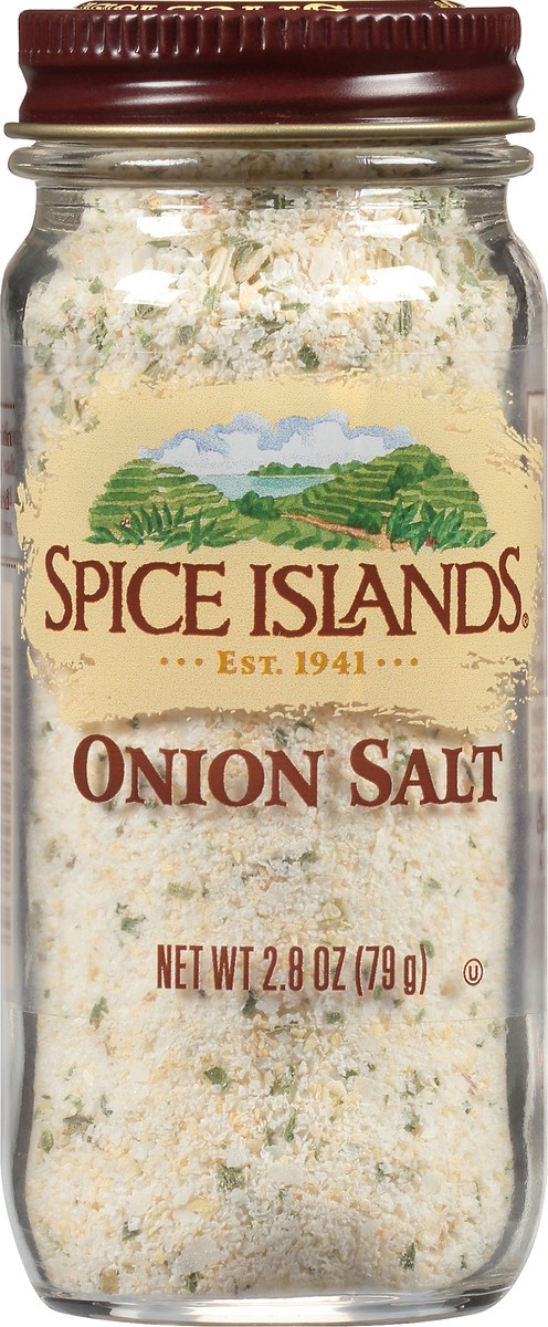 slide 7 of 7, Spice Islands Onion Salt 2.8 oz. Jar, 2.8 oz