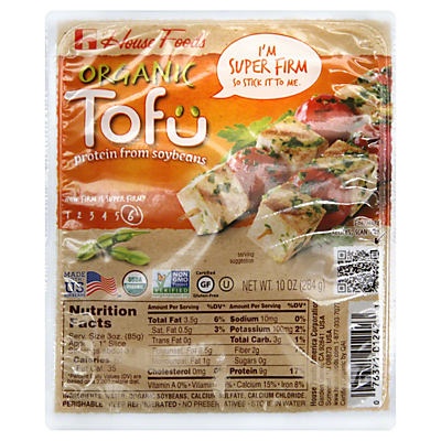 slide 1 of 1, House Foods Organic Super Firm Tofu, 10 oz