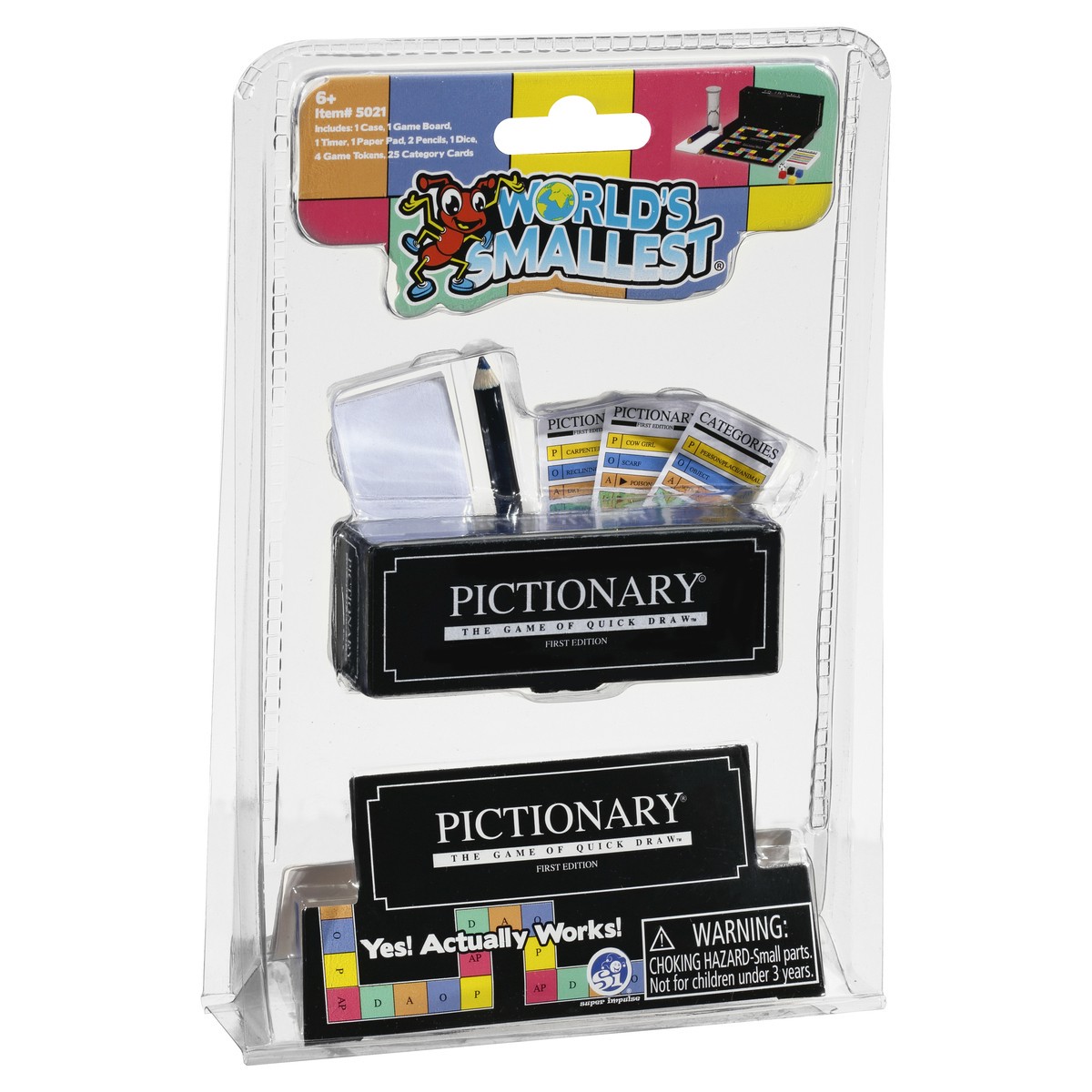 slide 7 of 11, World's Smallest 6+ Pictionary Game 1 ea, 1 ct