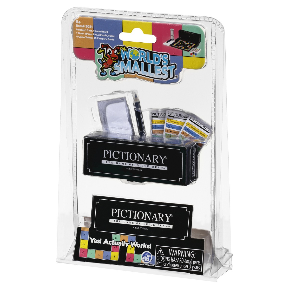 slide 9 of 11, World's Smallest 6+ Pictionary Game 1 ea, 1 ct