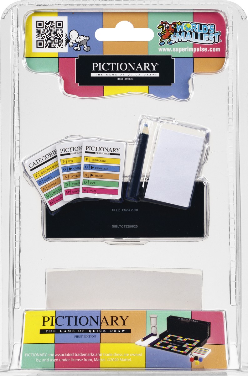 slide 10 of 11, World's Smallest 6+ Pictionary Game 1 ea, 1 ct