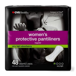 slide 1 of 1, CVS Health Protective Pantiliners Very Light Absorbency, 48 Ct, 1 ct