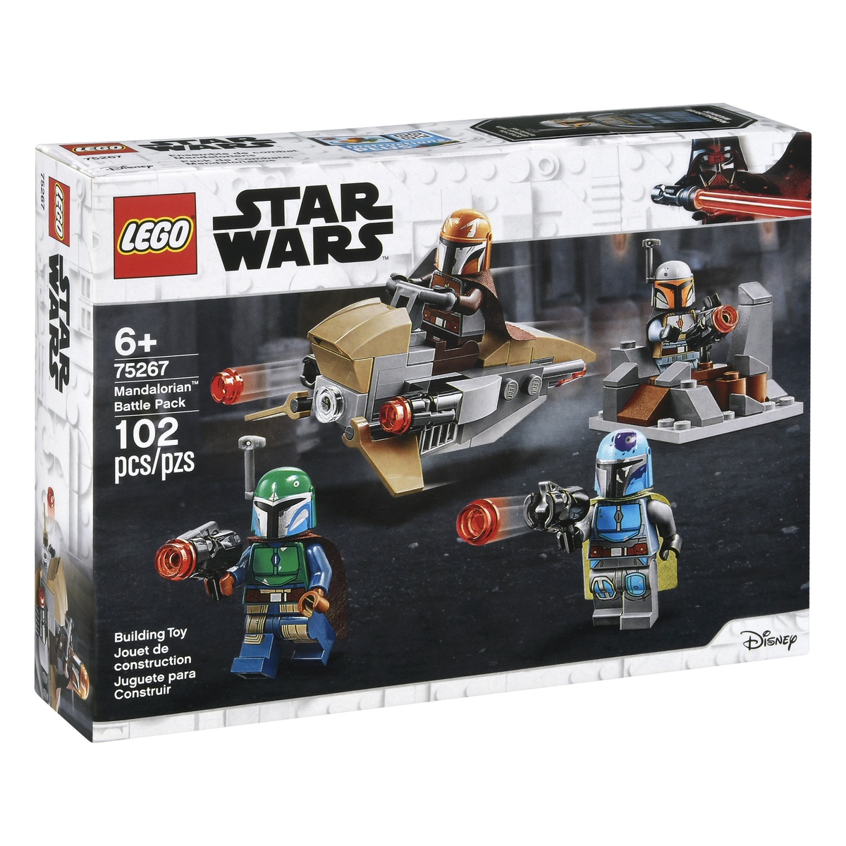 slide 2 of 8, LEGO Star Wars Mandalorian Battle Pack 75267 Shock Troopers and Speeder Bike Building Kit, 1 ct