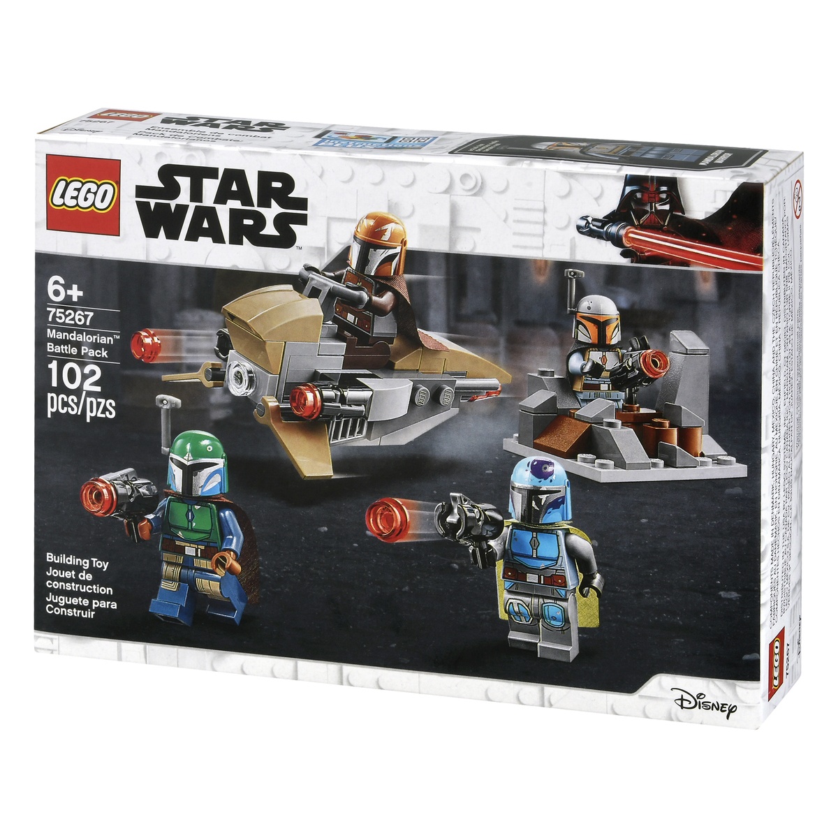 slide 3 of 8, LEGO Star Wars Mandalorian Battle Pack 75267 Shock Troopers and Speeder Bike Building Kit, 1 ct