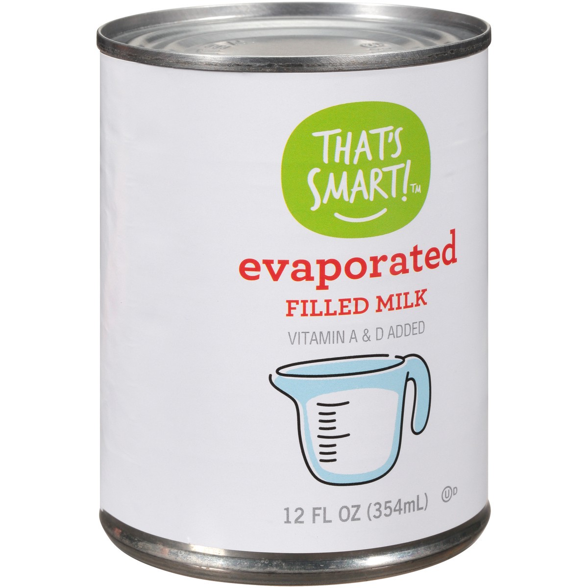 slide 3 of 15, That's Smart! Evaporated Filled Milk, 12 fl oz