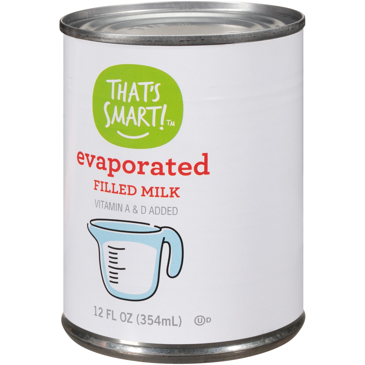 slide 12 of 15, That's Smart! Evaporated Filled Milk, 12 fl oz