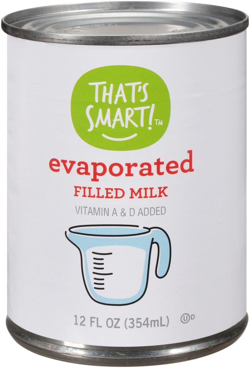 slide 7 of 15, That's Smart! Evaporated Filled Milk, 12 fl oz