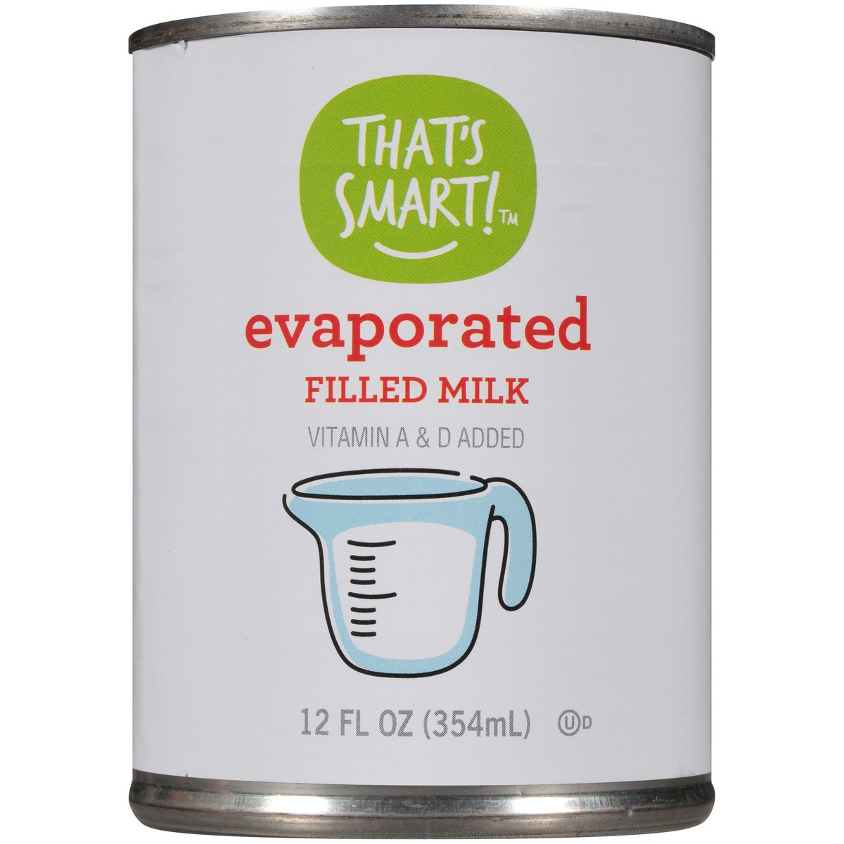 slide 10 of 15, That's Smart! Evaporated Filled Milk, 12 fl oz