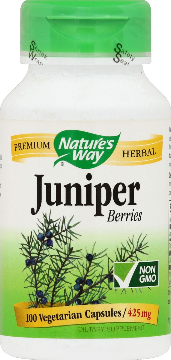 slide 2 of 2, Nature's Way Juniper Berries 100 ea, 100 ct