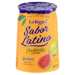 La Yogurt Sabor Latino Blended Lowfat Guava Yogurt 6 oz