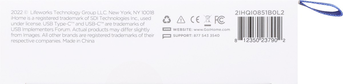 slide 9 of 9, iHome Long Cord 10 Ft Magpuck 1 ea, 1 ct