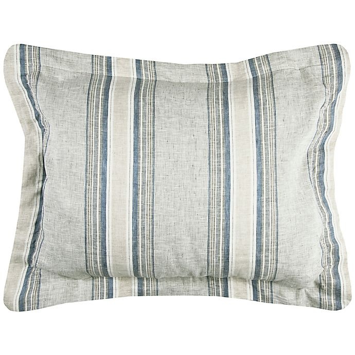 slide 1 of 1, Rizzy Home Williamson Standard Pillow Sham - Blue, 1 ct