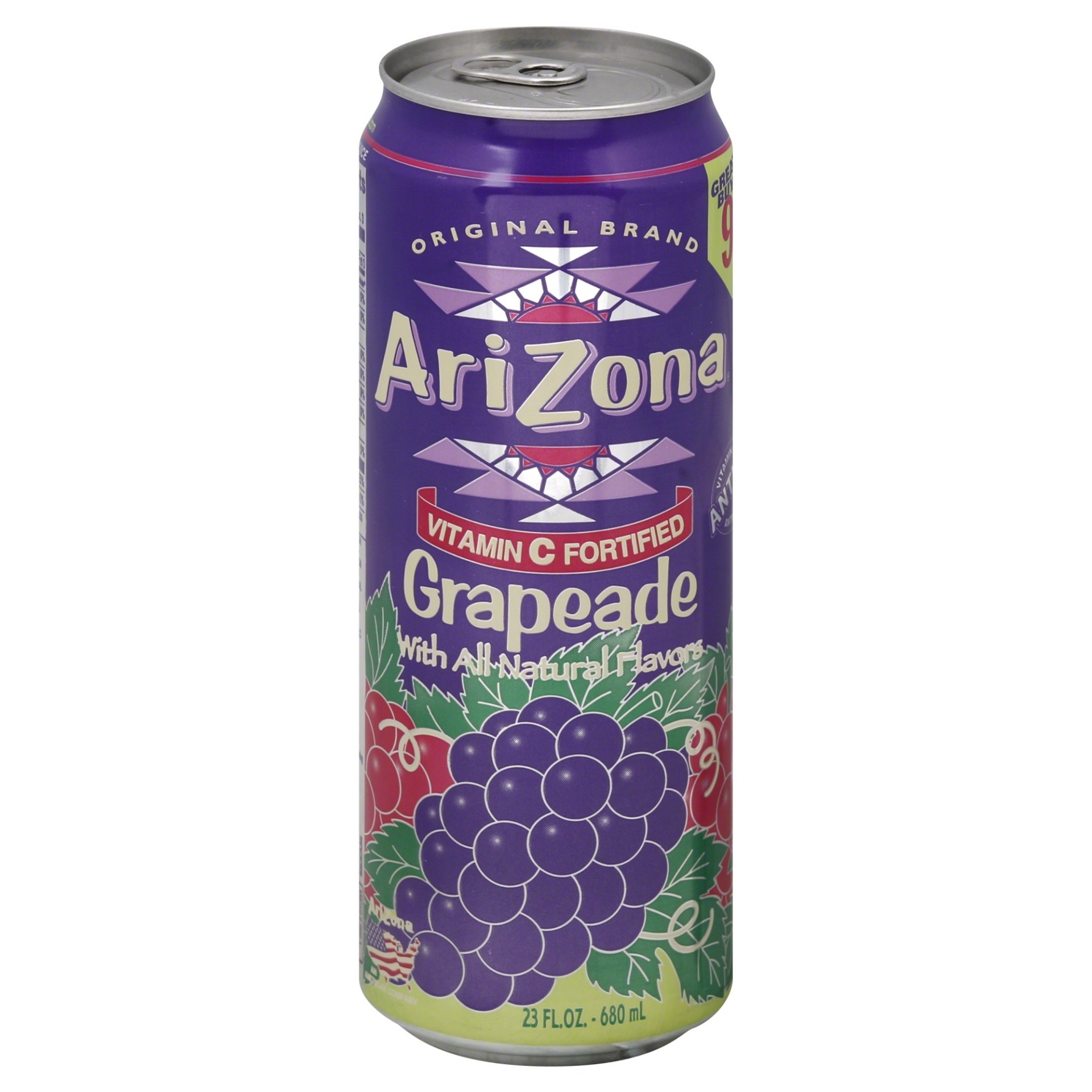 slide 1 of 1, AriZona Grapeade - 23 oz, 23 oz