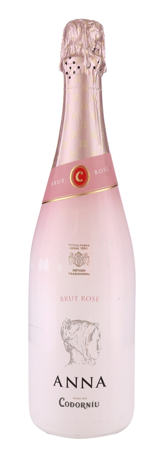 slide 1 of 1, Aveniu Brands Anna Codorniu Burt Rose, 750 ml