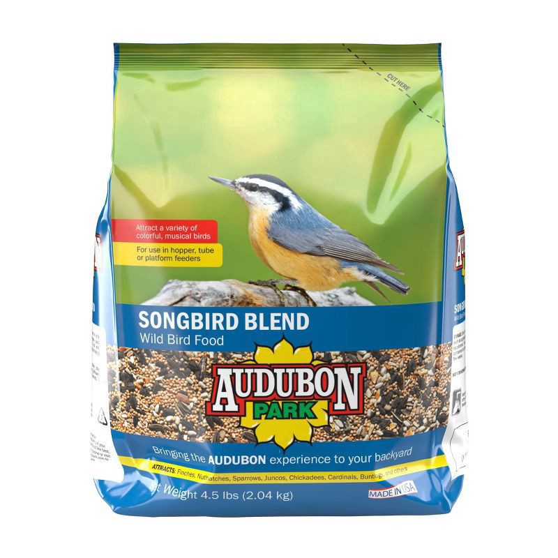 slide 1 of 3, Audubon Park Songbird Mix, 4.5 lb