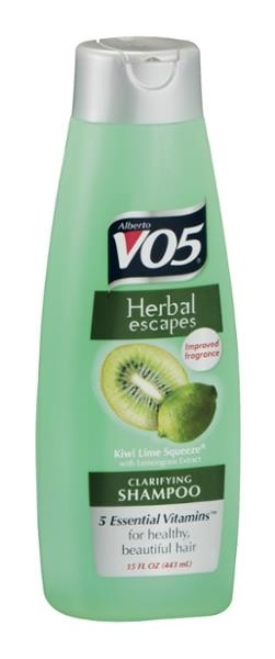 slide 1 of 1, Alberto VO5 Herbal Escapes Kiwi Lime Squeeze Clarifying Shampoo, 15 fl oz