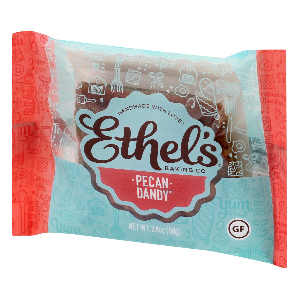 slide 5 of 9, Ethel's Pecan Dandy Bar 2.4 oz, 1 ct